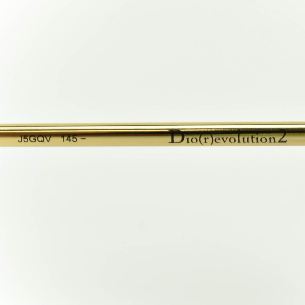 DIOR "Revolution2": Gold & "CD" Logo Aviator (mu) - Picture 9 of 10